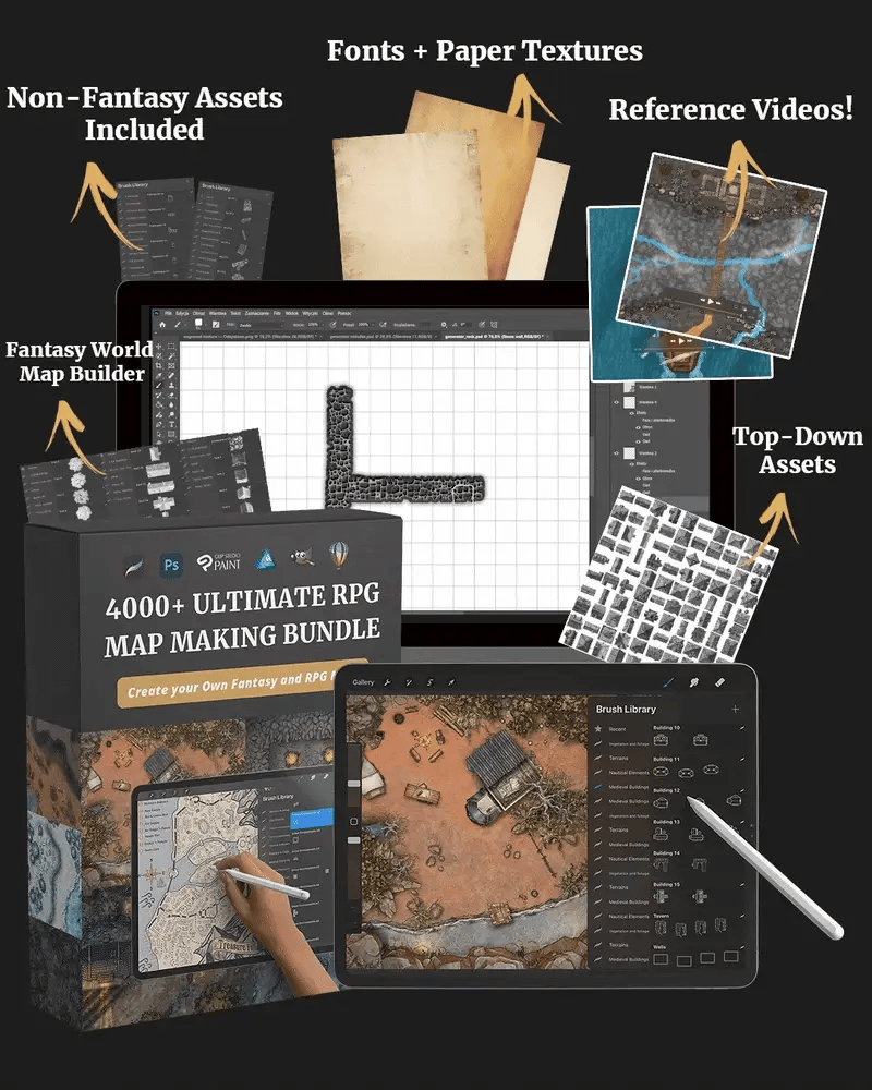 Magic Forge Map Products – Fantasy Forge Studio